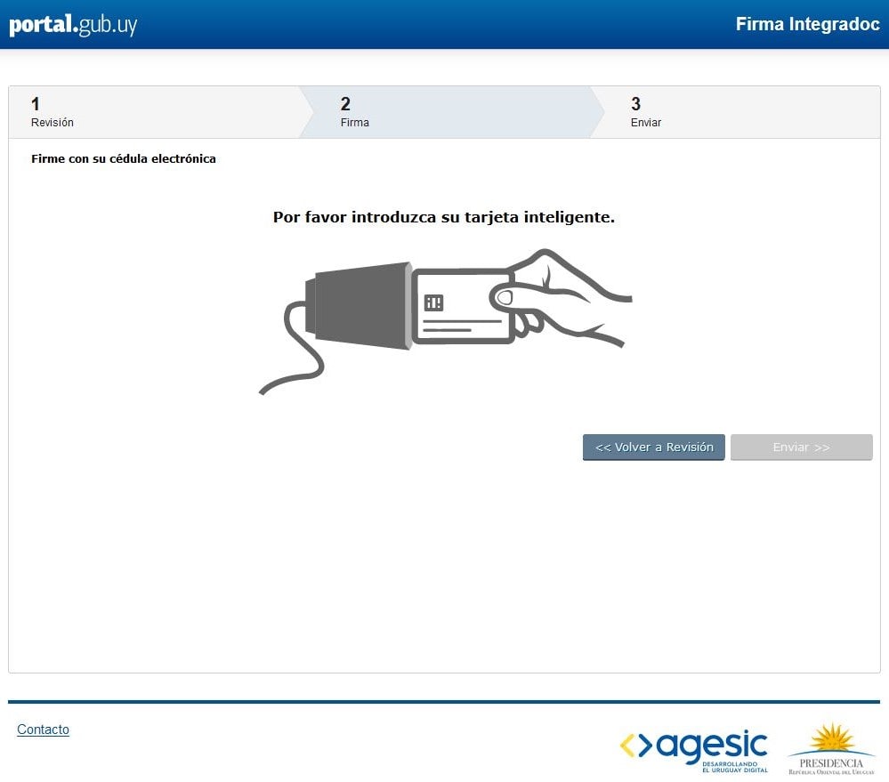 Firma electrónica avanzada con servicio de AGESIC disponible en versión 6.4 de INTEGRADOC